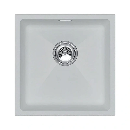 Мойка для кухни Paulmark Lumi 45 см белая матовая - фото 5