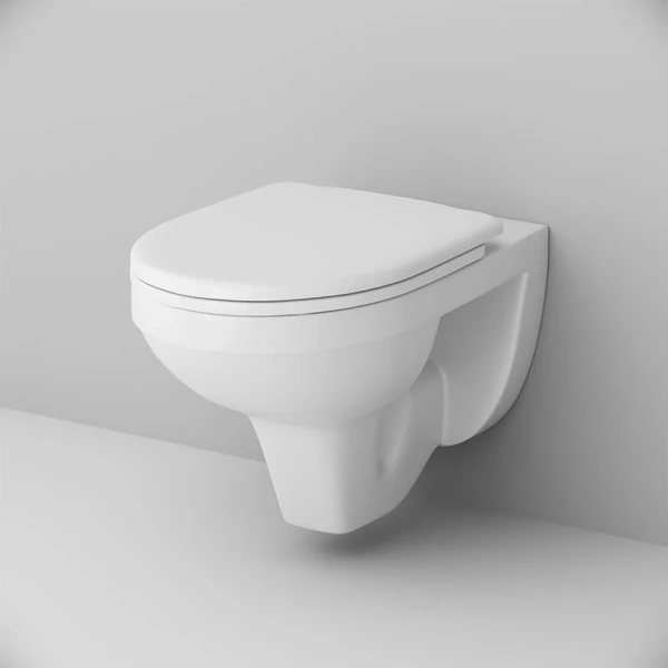 Унитаз подвесной Damixa Jupiter с сиденьем микролифт DX77C1738SC (детальная фотография), без бачка, со скрытым бачком