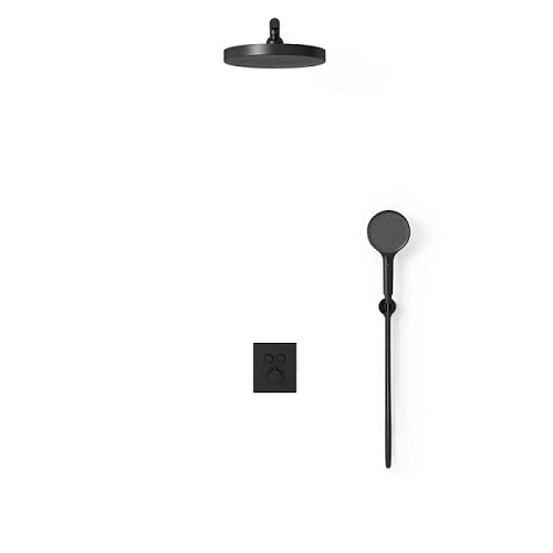 Душевой комплект Vincea Inspire черный - фото 2