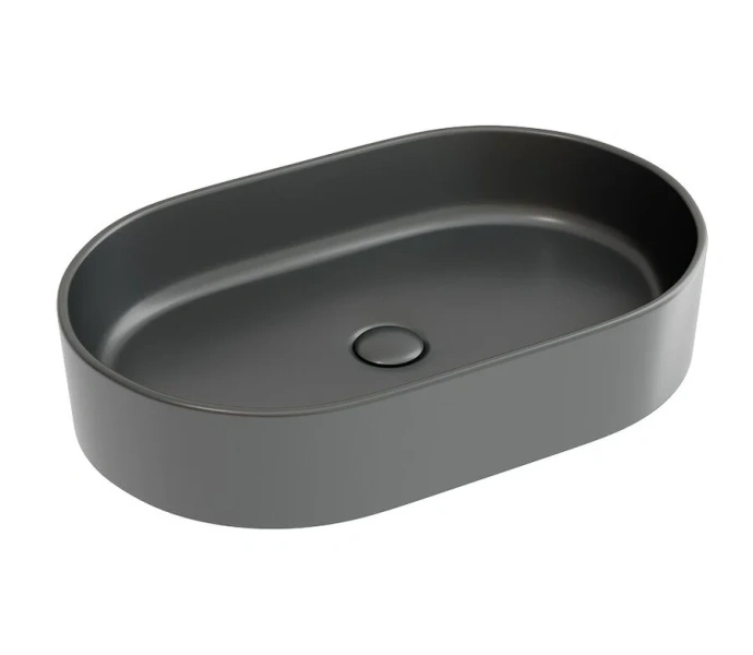 Раковина Ceramica Nova Element 60 см темный антрацит CN6048MDH (детальная фотография)