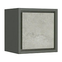 Шкаф подвесной Акватон Уэльс 30 см авеллино грей/антрацит