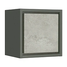 Шкаф подвесной Акватон Уэльс 30 см авеллино грей/антрацит