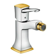 Смеситель для биде Hansgrohe Metropol Classic хром/золото