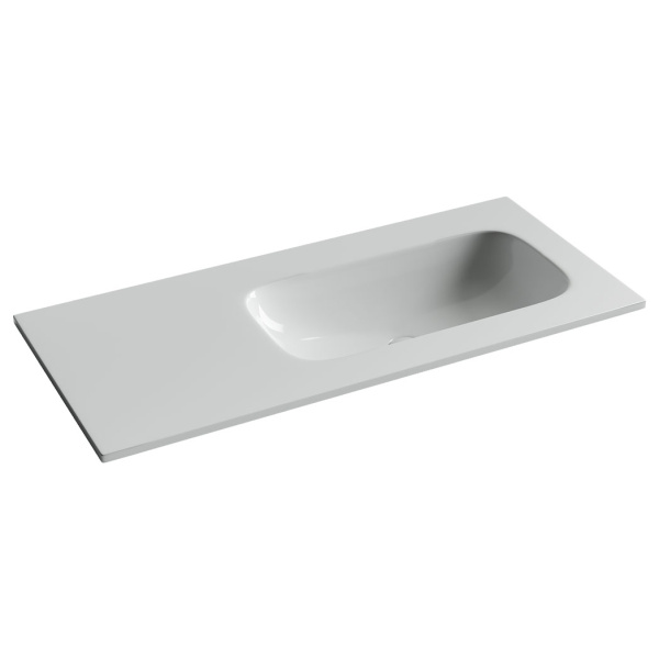 Раковина Ceramicanova Grace 101 см чаша справа CN7015wx (детальная фотография)