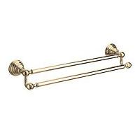 Полотенцедержатель двойной для ванной золото Bagno & Associati Canova CA 216 52 ORO