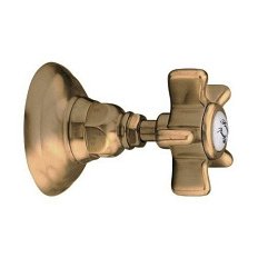 Переключающий вентиль, наружняя часть, бронза, Nicolazzi Termostatico