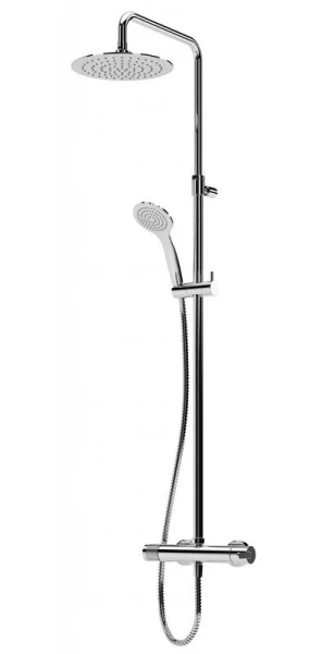 Душевая стойка Cezares Leaf хром LEAF-CDA-30-01 (детальная фотография)