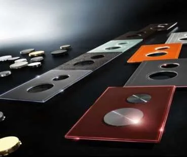 Лицевая панель Tece TECEloop modular стекло, слоновая кость 9240680 (детальная фотография) index_2