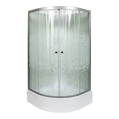Душевая кабина Deto L 100x100 см без крыши