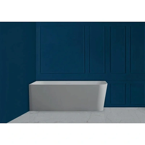 Ванна из искусственного камня Abber Stein 170x75 см правосторонняя - фото 2