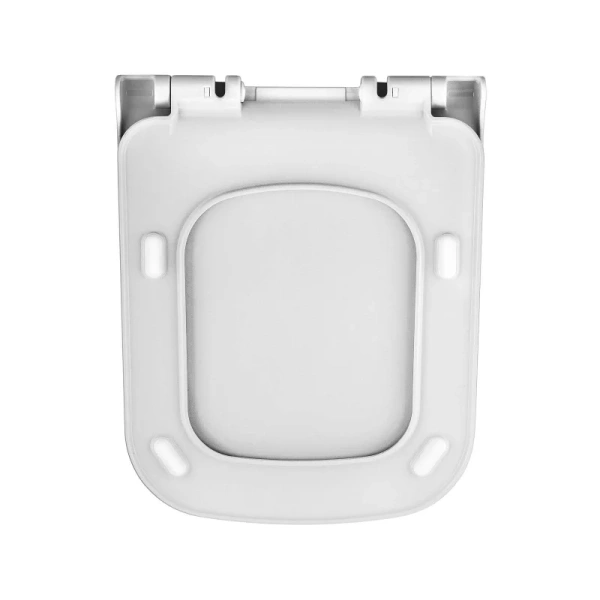 Крышка-сиденье с микролифтом BERGES Quad белая 018203 (детальная фотография), с микролифтом index_1