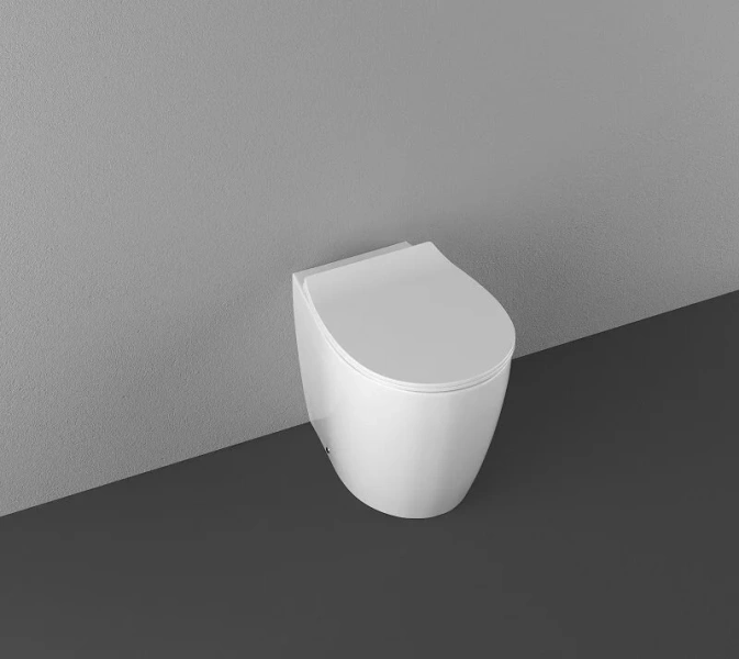 Унитаз напольный Allen Brau Fantasy белый глянец 4.11007.20 (детальная фотография), современные, hi-tech, круглые