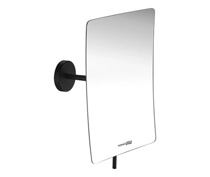 Зеркало WasserKRAFT 13,2 см черное K-1001BLACK (детальная фотография)