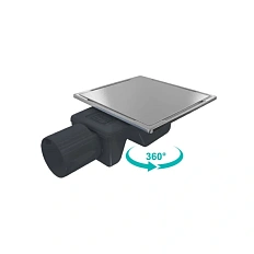 Душевой трап RGW SDR-15 см хром