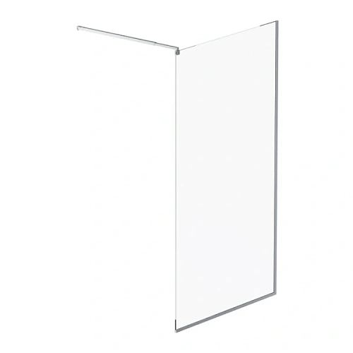 Душевая перегородка Am.Pm Func 110 см профиль хром - фото 1