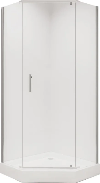 Душевой уголок Niagara Nova 90x90 см двери распашные 66050811 (детальная фотография), многоугольные