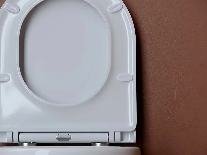 Унитаз подвесной Ceramica Nova Up безободковый белый CN4007 (детальная фотография), фарфор, керамика