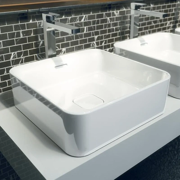 Раковина Ideal Standard Strada II 40 см белая T296301 (детальная фотография), накладные (на столешницу), пристенные