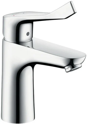 Смеситель для раковины Hansgrohe Focus с длинной рукояткой 31915000 (детальная фотография)