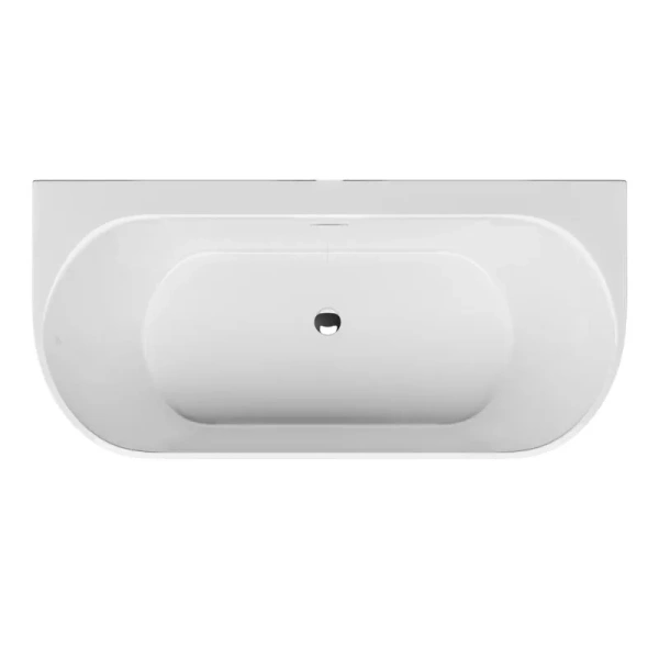 Ванна акриловая Grossman Cristal GR-17072, 170 x 80 см, белая (детальная фотография), овальные