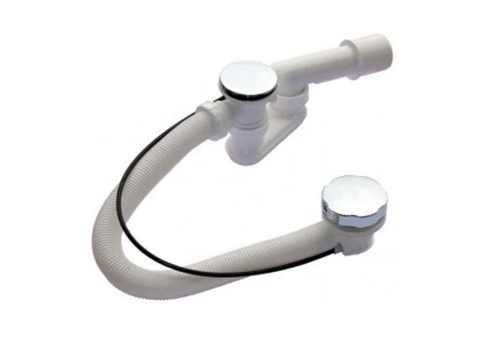 Слив-перелив Jacob Delafon с гидрозатвором (детальная фотография)