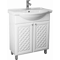 Тумба под раковину напольная Style Line Канна 71 см белая