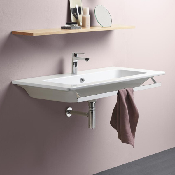 Раковина GSI Pura 8824 (детальная фотография), подвесные, накладные (на столешницу), пристенные