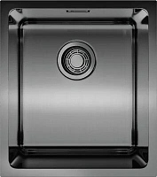 Мойка для кухни Omoikiri Tadzava 39-U/I-GM 39 см вороненая сталь