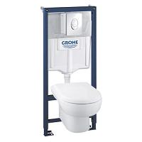 Унитаз с инсталляцией Grohe Solido