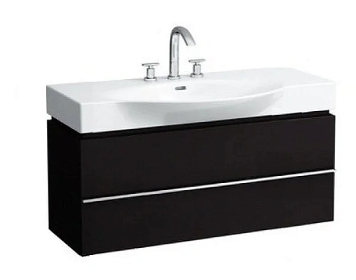 Тумба под раковину подвесная Laufen Case 90 см антрацитовый дуб - фото 10