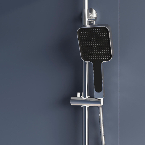 Душевая стойка RGW Shower Panels 51140134 латунь (детальная фотография), хром, золото, белые, черные, другие
