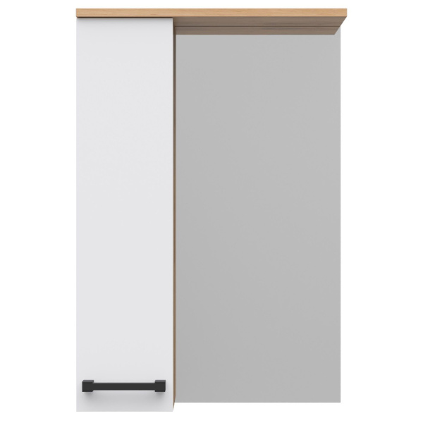 Зеркальный шкаф Misty Крафт 50 см левый П-Кра-02050-011Л (детальная фотография)