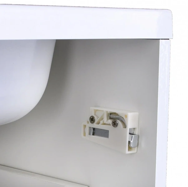 Тумба с раковиной подвесная Style Line Каре СС-00002270 80 см с ящиками (детальная фотография), комплект (набор)