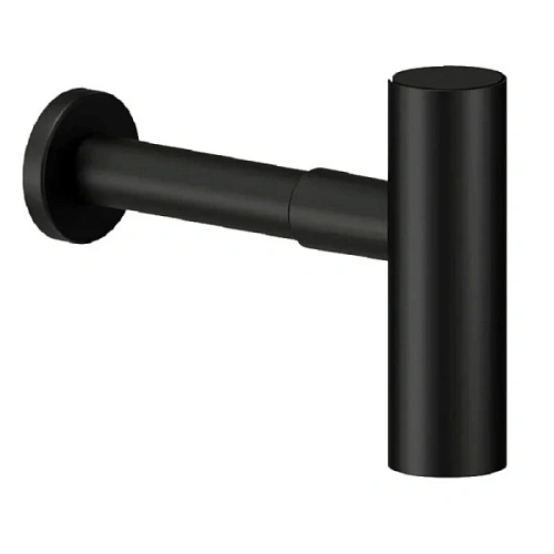 Сифон для раковины Nobili Rubinetterie черный глянцевый - фото 5