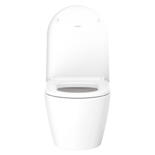 Унитаз подвесной Duravit ME by Starck с антибактериальным покрытием 2529092000 (детальная фотография), современные, hi-tech, круглые