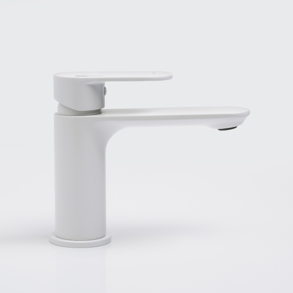 Смеситель для раковины WasserKRAFT Mindel белый 8503 (детальная фотография), для раковины