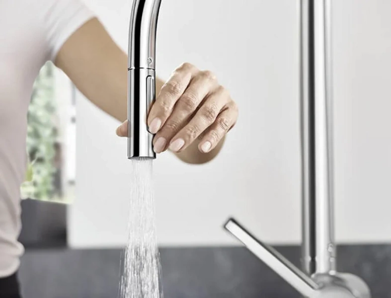Смеситель для кухни Hansgrohe Talis M54 хром 72801000 (детальная фотография), хром