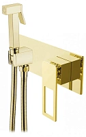 Гигиенический душ со смесителем Boheme Q золото