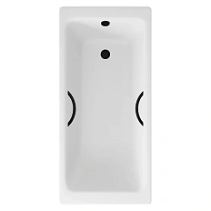 Ванна чугунная Delice Parallel 150x70 см белая