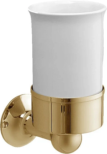 Стакан для ванной, цвет светлое золото, Devon&Devon New York - фото 2