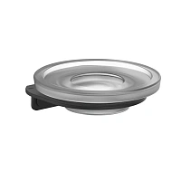 Мыльница IDDIS Noa черный матовый