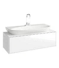 Тумба под раковину подвесная Aqwella Genesis 100 см белая
