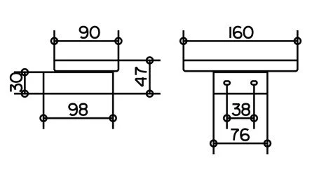 Мыльница для ванной Keuco Edition 300 30055 30055 019000 (детальная фотография), современные, hi-tech