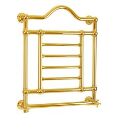 Полотенцесушитель электрический Migliore Edward 68х85 см золото, подключение слева