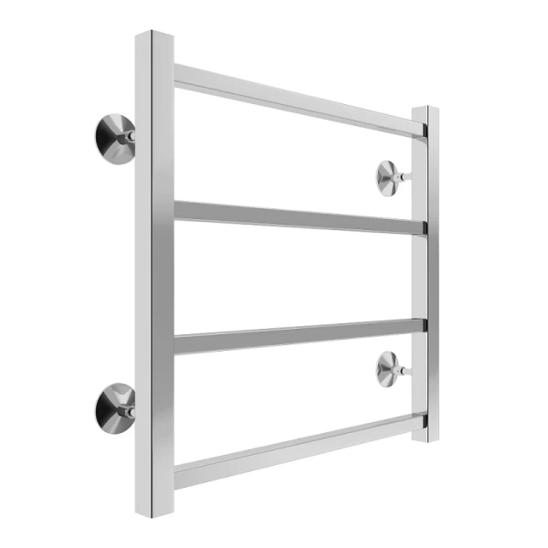 Полотенцесушитель водяной Terminus Ватикан П4 500х500 хром 4670078543998 (детальная фотография), лесенка