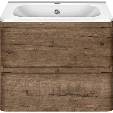 Тумба под раковину подвесная Vincea Vico 58,9 см V.Oak