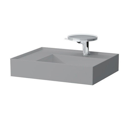 Раковина накладная левая/правая, 1 отверстие под смеситель, Laufen Kartell 8.1033.4/8.1033.5 (детальная фотография) index_2