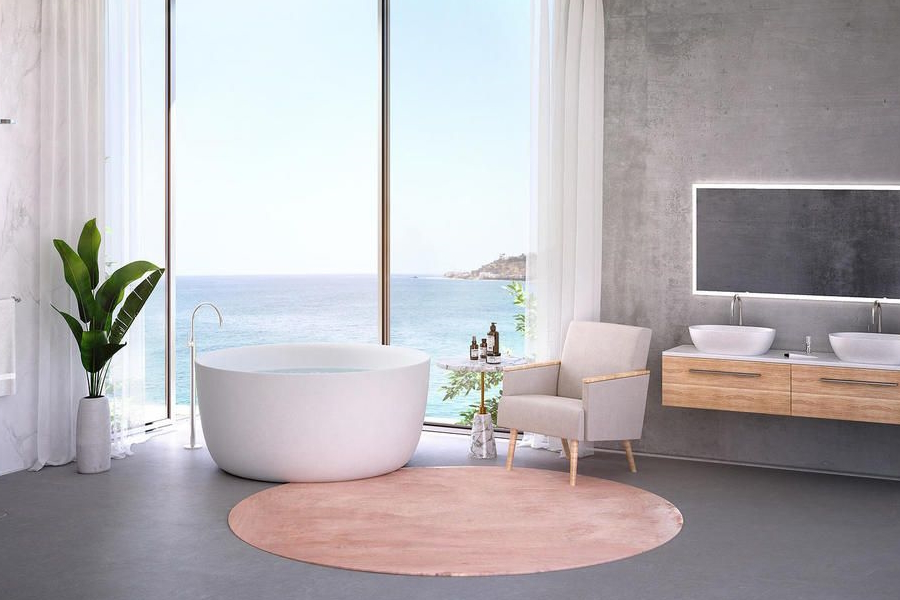 Ванна Balteco Allure (детальная фотография), круглые