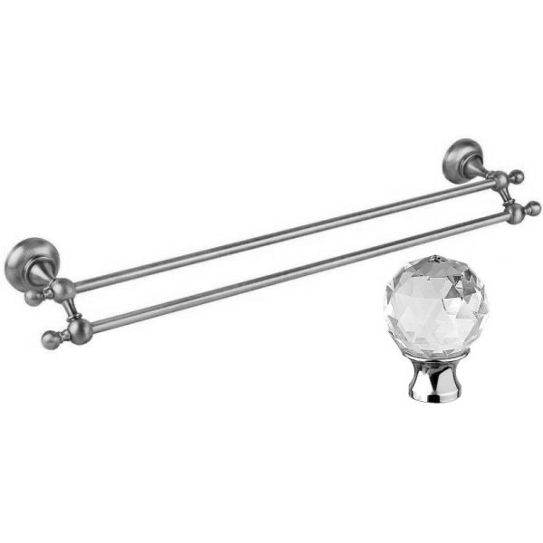 Полотенцедержатель Cezares Aphrodite хром, с кристаллами Swarovski APHRODITE-TD07-01-Sw (детальная фотография)