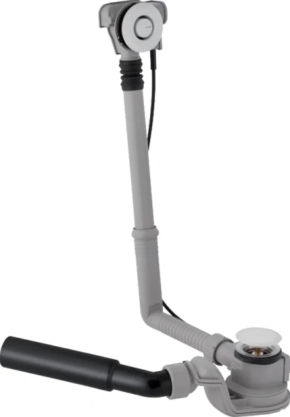 Слив-перелив Geberit с кнопкой слива 150.755.21.6 (детальная фотография)